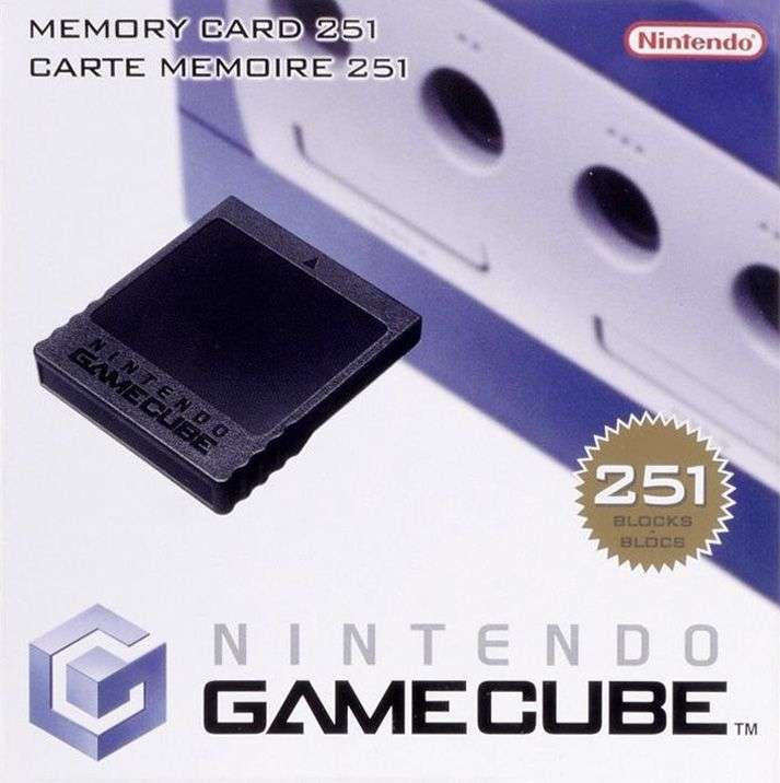 251 Block GameCube Memory Card (NGC)(Pwned) - Nintendo 20G