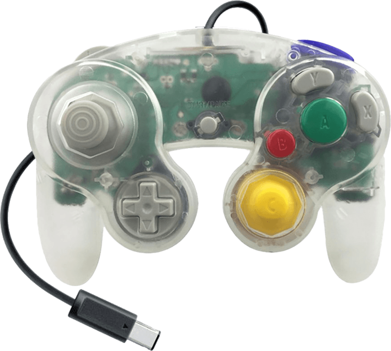 Nintendo GameCube Controller - Generic Clear (NGC)(New) - Various 400G