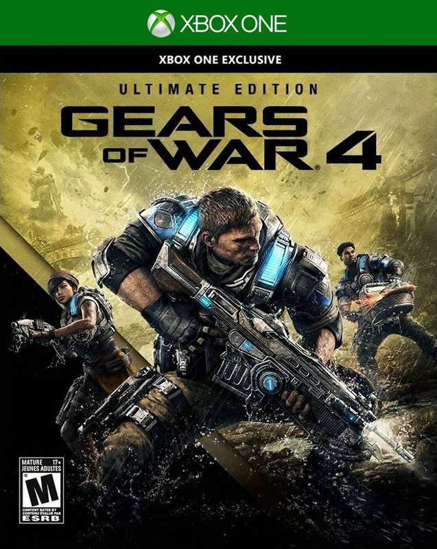 Gears of War 4 - Ultimate Edition (NTSC/U)(Xbox One)(Pwned) - Microsoft / Xbox Game Studios 250G