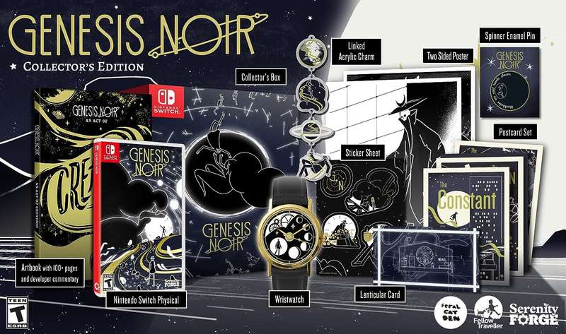 Genesis Noir - Collector's Edition *See Note* (NS / Switch)(New) - Serenity Forge 1200G