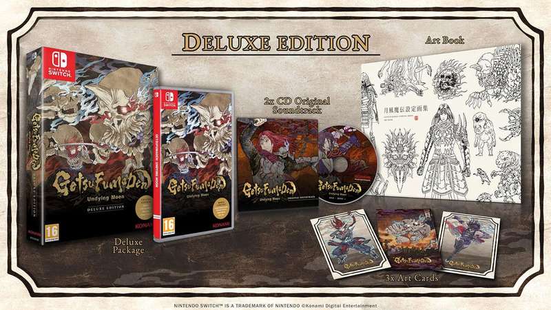 GetsuFumaDen: Undying Moon - Deluxe Edition (NS / Switch)(New) - Konami 1000G