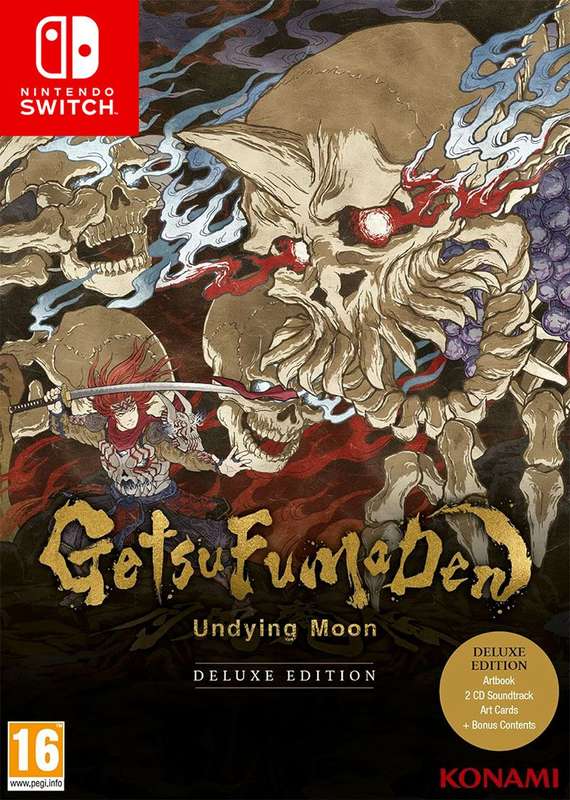 GetsuFumaDen: Undying Moon - Deluxe Edition (NS / Switch)(New) - Konami 1000G