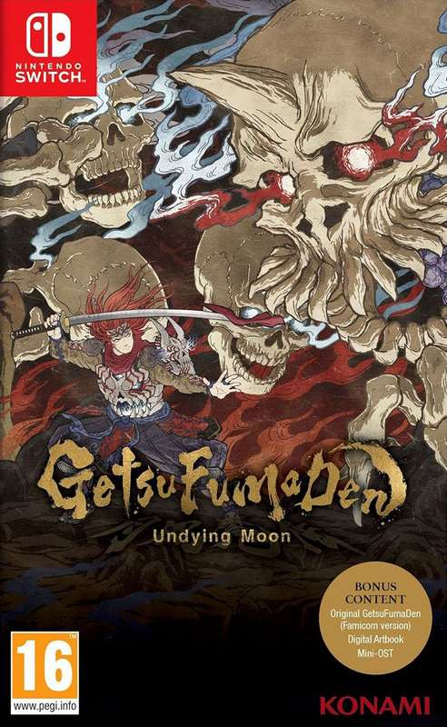 GetsuFumaDen: Undying Moon - Deluxe Edition (NS / Switch)(New) - Konami 1000G