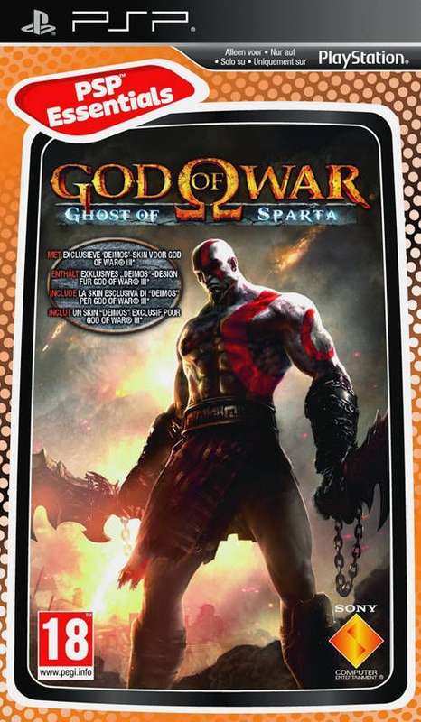 God of War: Ghost of Sparta - Essentials (PSP)(Pwned) - Sony (SIE / SCE) 80G