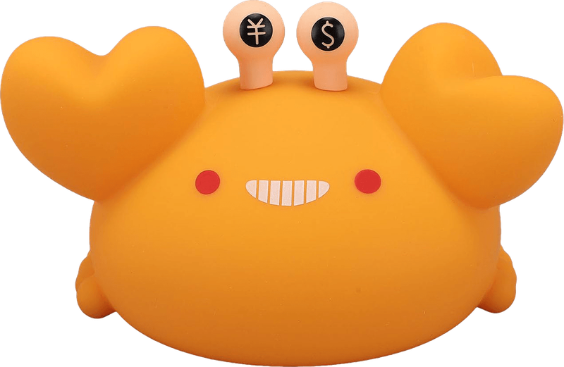 Golden Crab Squishy Night Light (New) - Various 350G
