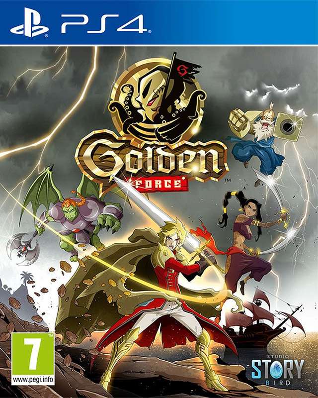 Golden Force (PS4)(New) - PixelHeart 90G