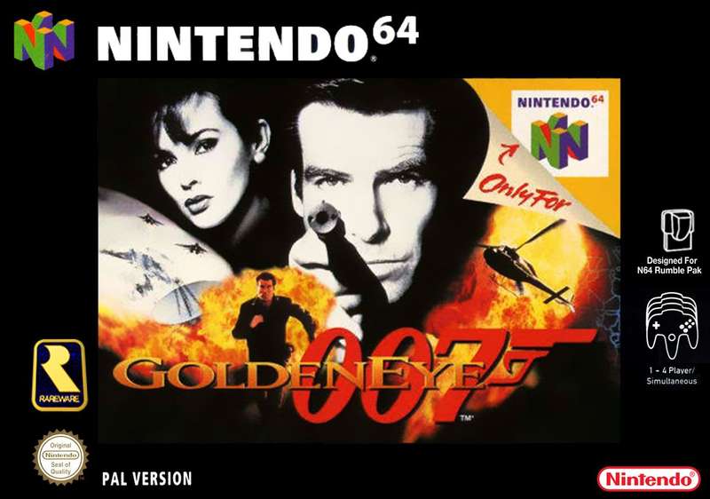 GoldenEye 007 (Cart Only)(N64)(Pwned) - Nintendo 130G