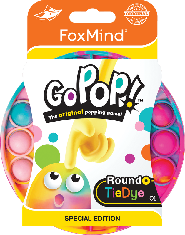 GoPop! Roundo - Tie-Dye Special Edition (New) - FoxMind 150G