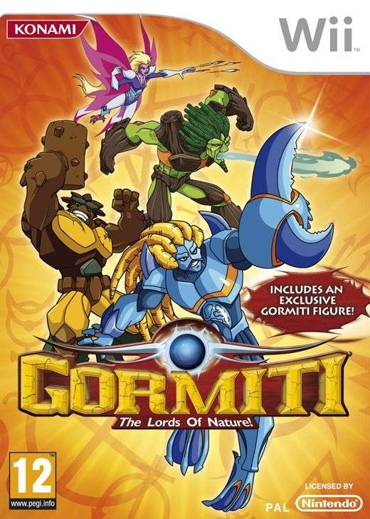 Gormiti: The Lords of Nature! (Wii)(Pwned) - Konami 130G