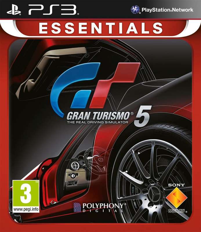 Gran Turismo 5 - Essentials (PS3)(Pwned) - Sony (SIE / SCE) 120G