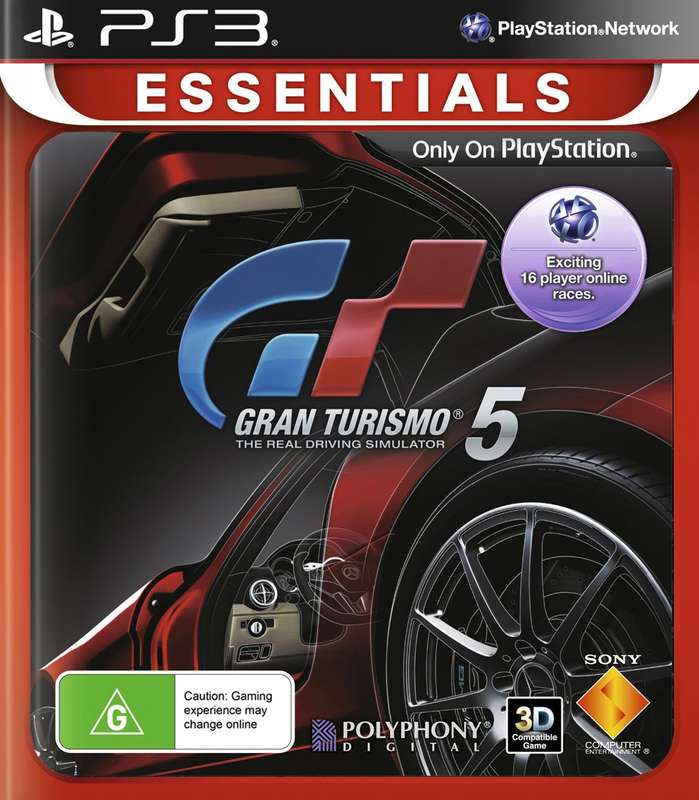 Gran Turismo 5 - Essentials (PS3)(Pwned) - Sony (SIE / SCE) 120G