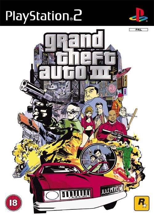 Grand Theft Auto III (PS2)(Pwned) - Rockstar Games 130G