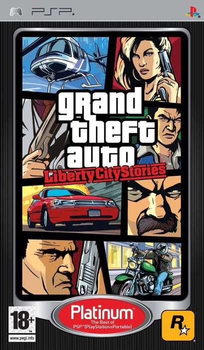Grand Theft Auto: Liberty City Stories - Platinum (PSP)(Pwned) - Rockstar Games 80G