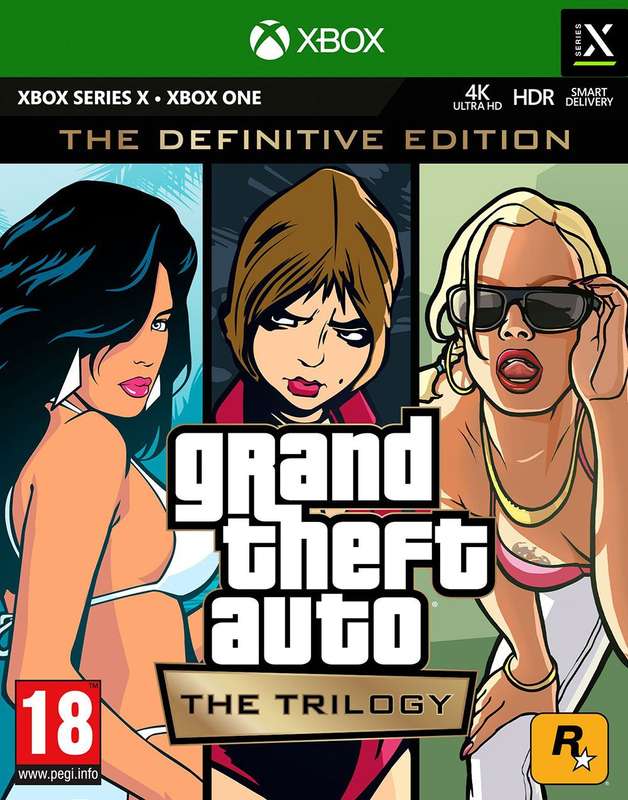 Grand Theft Auto: The Trilogy - Definitive Edition (Xbox Series)(New) - Rockstar Games 120G