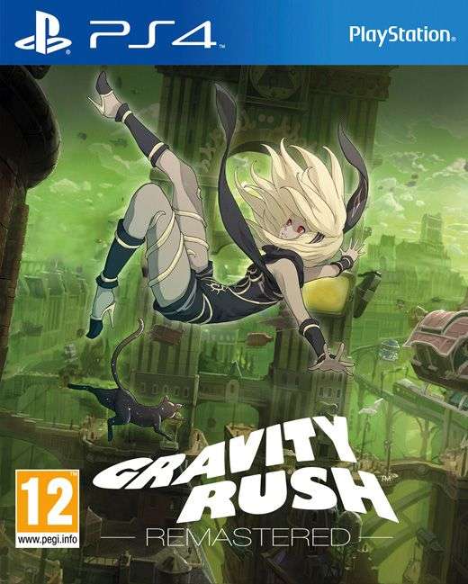 Gravity Rush: Remastered *Non-English Cover* (PS4)(New) - Sony (SIE / SCE) 90G