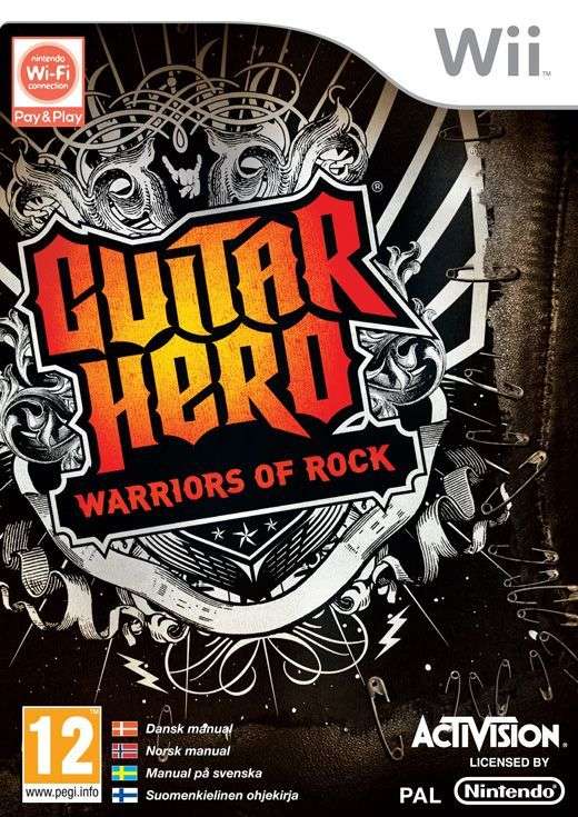 Guitar Hero 6: Warriors of Rock (Wii)(Pwned) - Activision 130G