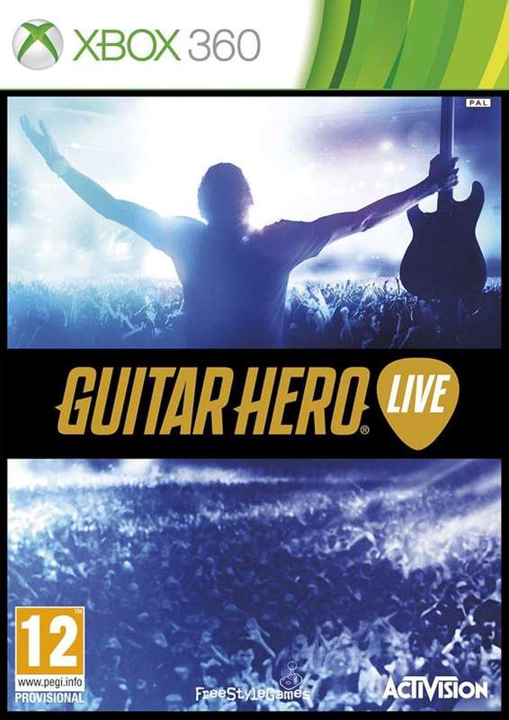 Guitar Hero Live + Guitar (Xbox 360)(Pwned) - Activision 1200G