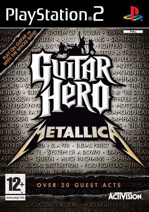 Guitar Hero: Metallica (PS2)(Pwned) - Activision 130G