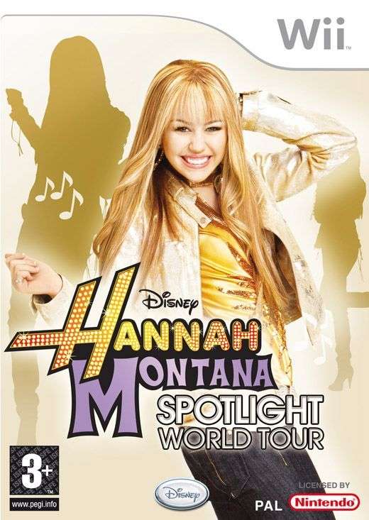 Hannah Montana: Spotlight World Tour (Wii)(New) - Disney Interactive Studios 130G