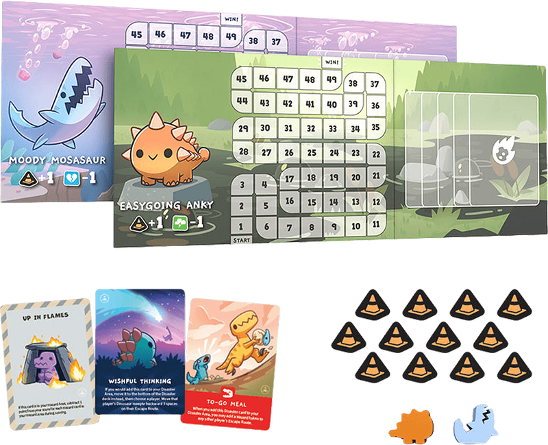 Happy Little Dinosaurs: Hazards Ahead Expansion (New) - Unstable Games 400G