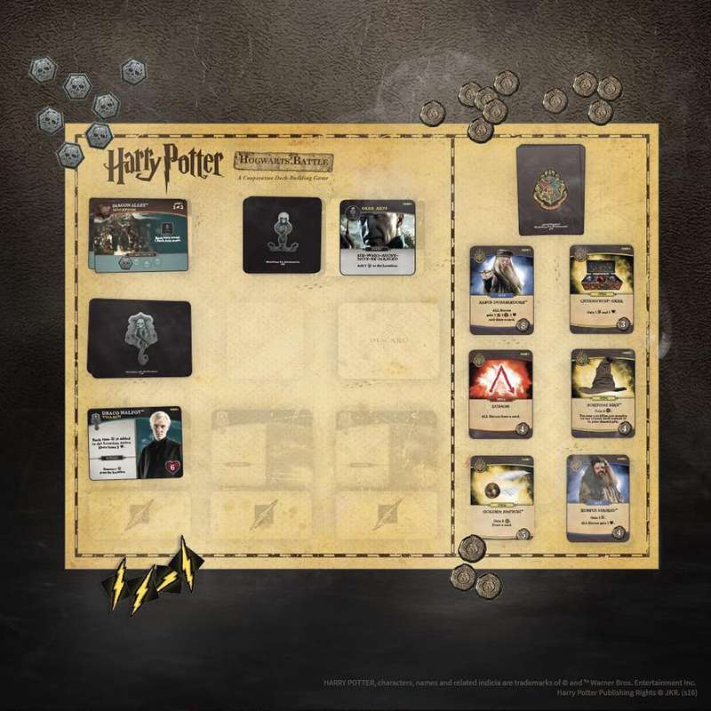 Harry Potter: Hogwarts Battle (New) - USAopoly / The OP Games 1800G