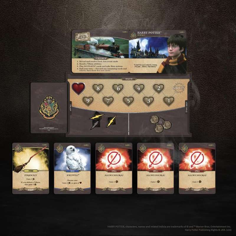 Harry Potter: Hogwarts Battle (New) - USAopoly / The OP Games 1800G