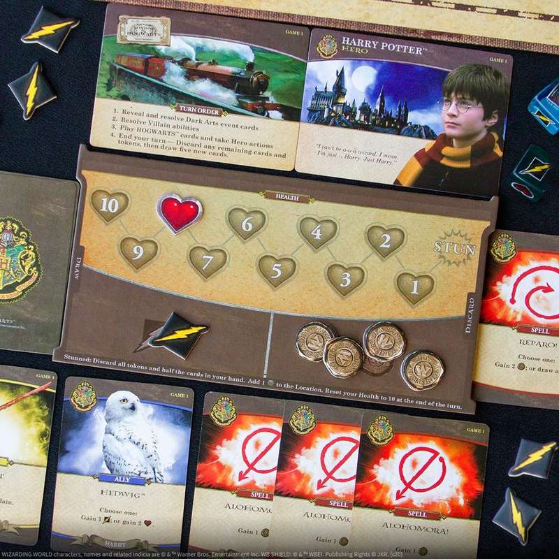 Harry Potter: Hogwarts Battle (New) - USAopoly / The OP Games 1800G