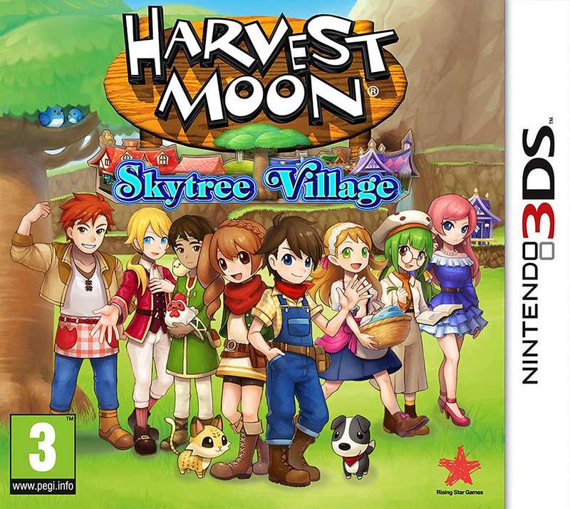 Harvest Moon: Skytree Village (3DS)(New) - Rising Star Games 110G