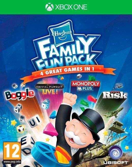 Hasbro Family Fun Pack (Xbox One)(Pwned) - Ubisoft 120G