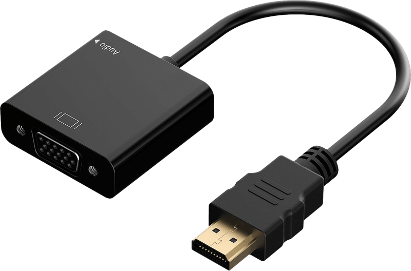HDMI to VGA Converter with Audio Output (New) - Various 50G