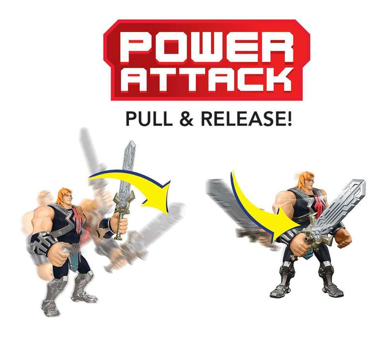 He-Man and the Masters of the Universe - He-Man Action Figure (New) - Mattel Games 800G