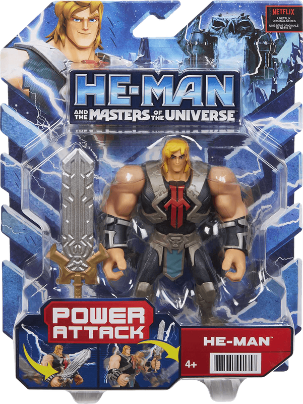 He-Man and the Masters of the Universe - He-Man Action Figure (New) - Mattel Games 800G