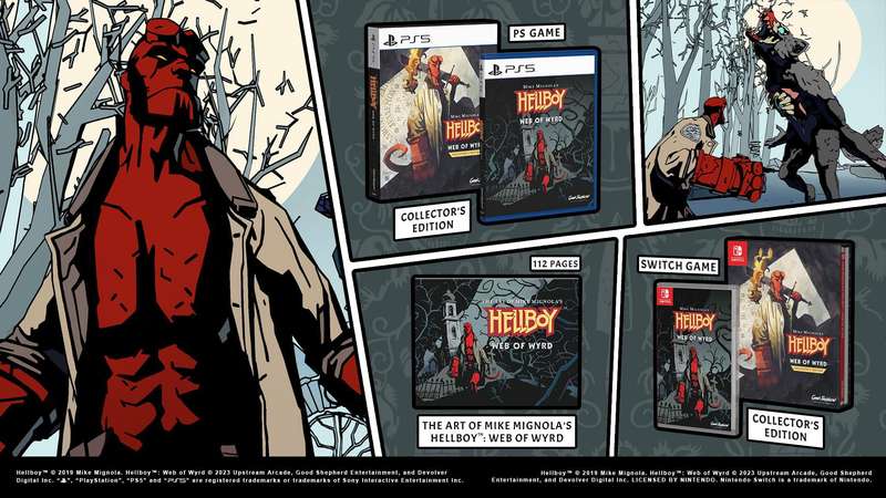 Hellboy: Web of Wyrd - Collectors Edition (NS / Switch)(New) - Good Shepherd Entertainment 650G