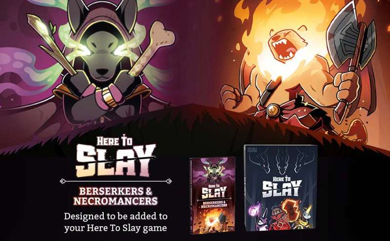 Here to Slay - Berserker & Necromancer Expansion Pack (New) - Unstable Games 100G