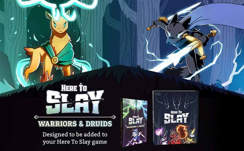 Here to Slay: Warriors & Druids Expansion Pack (New) - Unstable Games 100G
