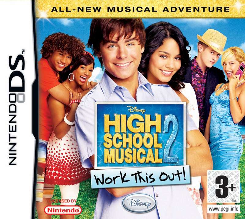High School Musical 2: Work This Out! (NDS)(Pwned) - Disney Interactive Studios 110G