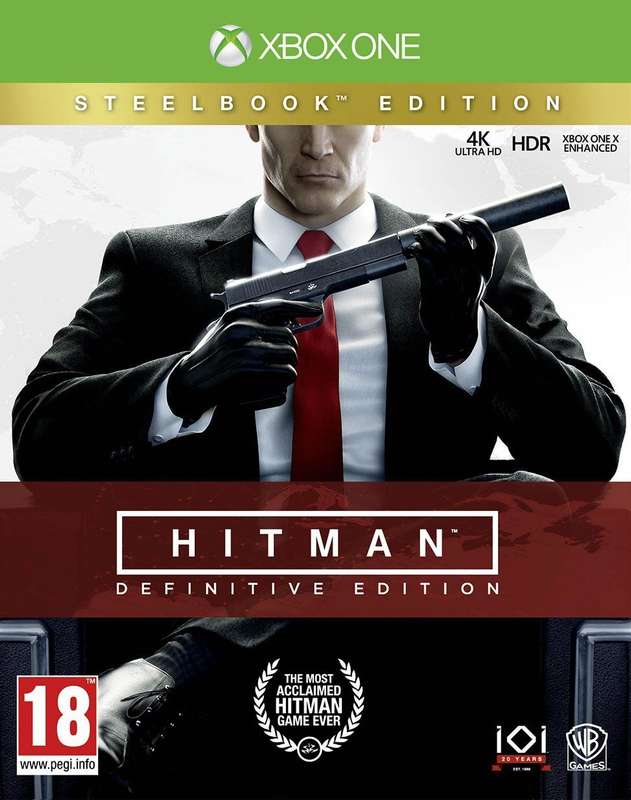 Hitman: Definitive Steelbook Edition (2016)(Xbox One)(New) - Warner Bros. Interactive Entertainment