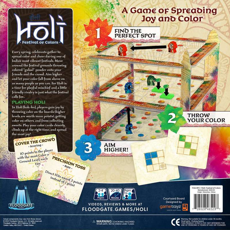 Holi: Festival of Colors (New) - Floodgate Games 2000G