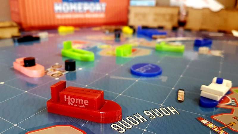 Home Port - The Ultimate Shipping-Trade Board Game (New) - Home Port 2500G