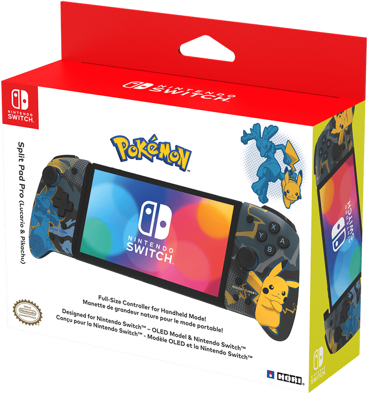 HORI Split Pad Pro - Lucario & Pikachu (NS / Switch)(New) - HORI 500G