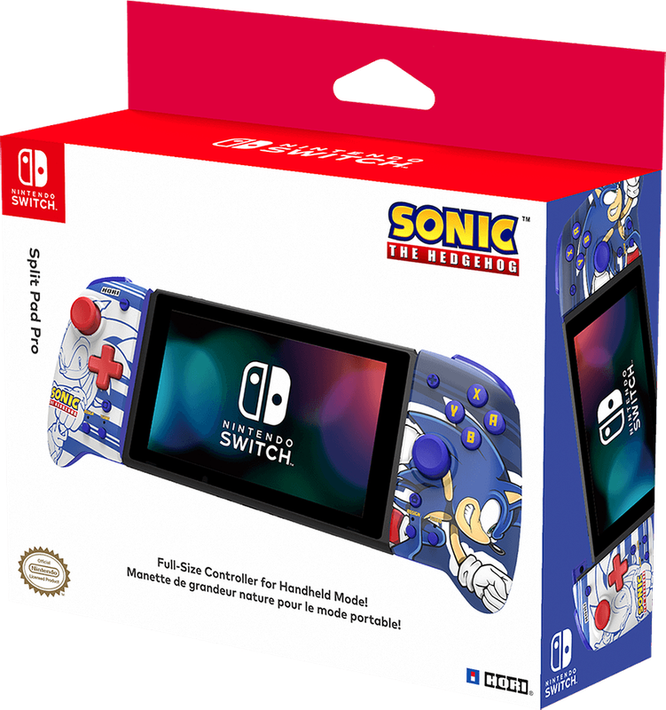 HORI Split Pad Pro - Sonic the Hedgehog (NS / Switch)(New) - HORI 500G