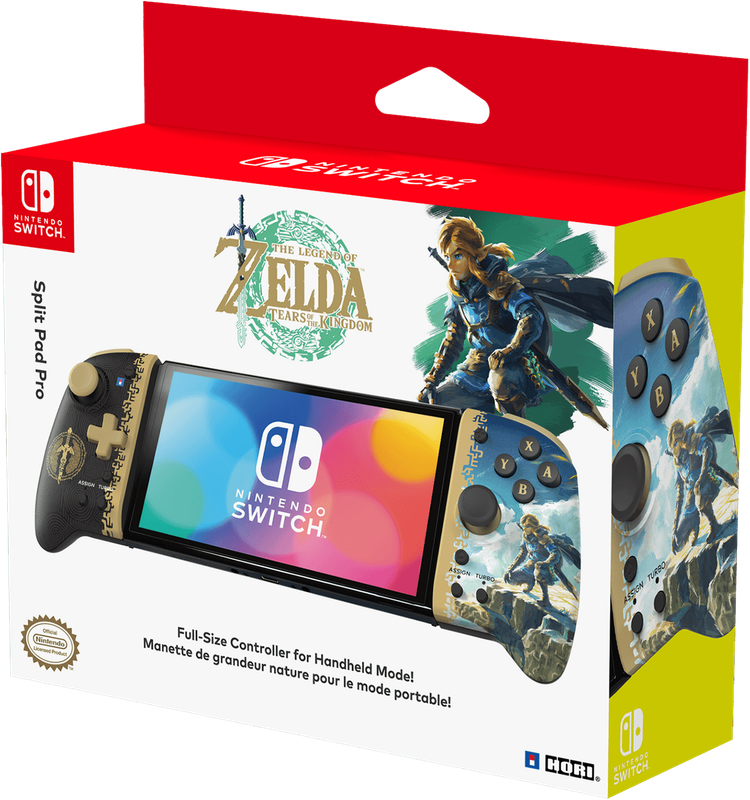 HORI Split Pad Pro - The Legend of Zelda: Tears of the Kingdom (NS / Switch)(New) - HORI 500G