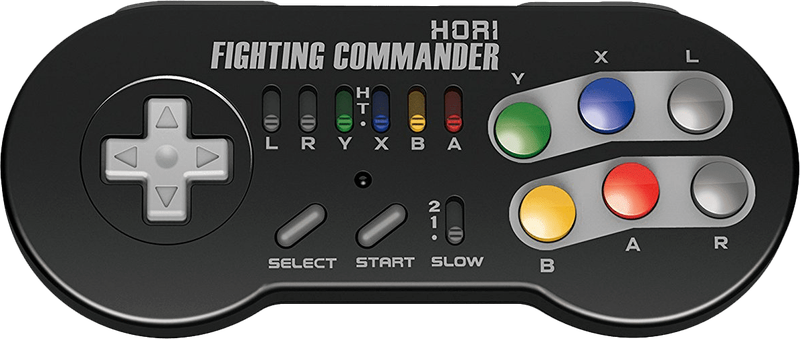 HORI Wireless Fighting Commander Controller - Classic Edition (NES / SNES / Wii U)(New) - HORI 180G