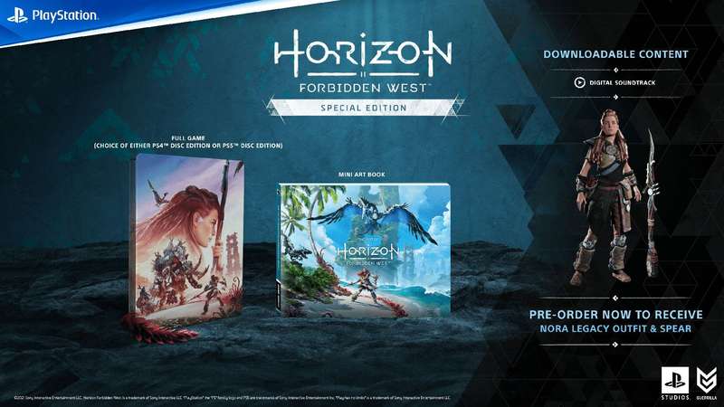 Horizon II: Forbidden West - Special SteelBook Edition (PS4)(New) - Sony (SIE / SCE) 250G
