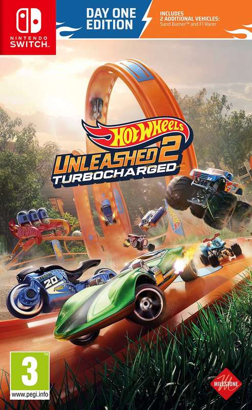 Hot Wheels: Unleashed 2 - Turbocharged - Day One Edition (NS / Switch)(New) - Milestone 100G