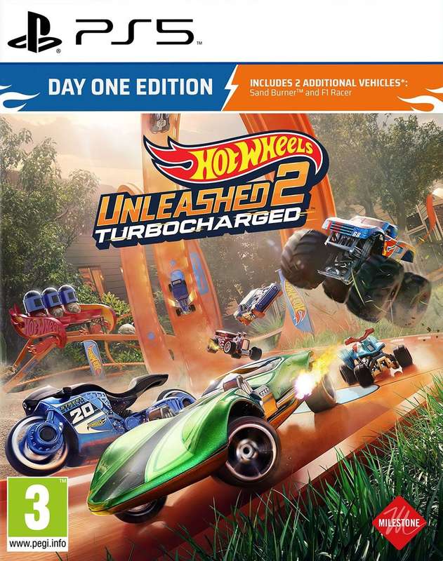 Hot Wheels: Unleashed 2 - Turbocharged - Day One Edition (PS5)(New) - Milestone 90G
