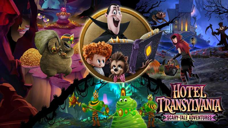 Hotel Transylvania: Scary-Tale Adventures (PS4)(Pwned) - Outright Games 90G