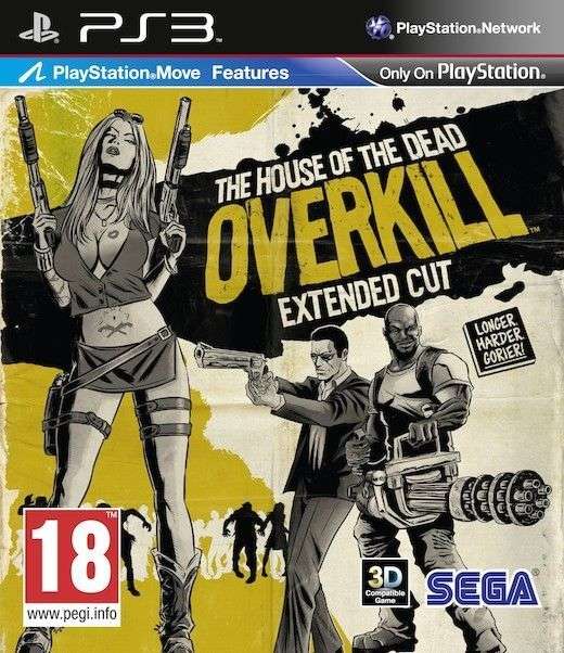 House of the Dead, The: OVERKILL - Extended Cut (PS3)(Pwned) - SEGA 120G