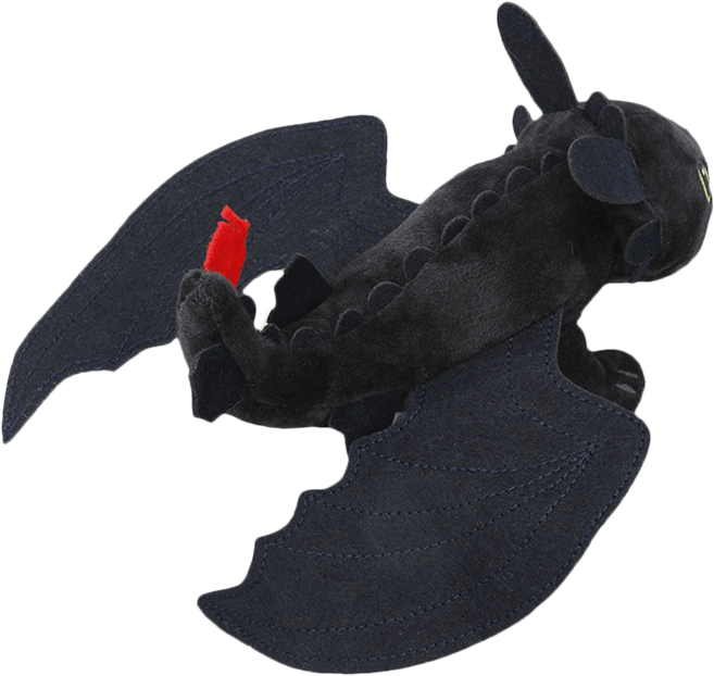 How to Train Your Dragon - 33cm Toothless Night Fury Plush (New) - Various 300G