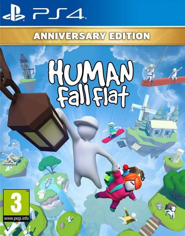 Human: Fall Flat - Anniversary Edition (PS4)(New) - Curve Games 90G